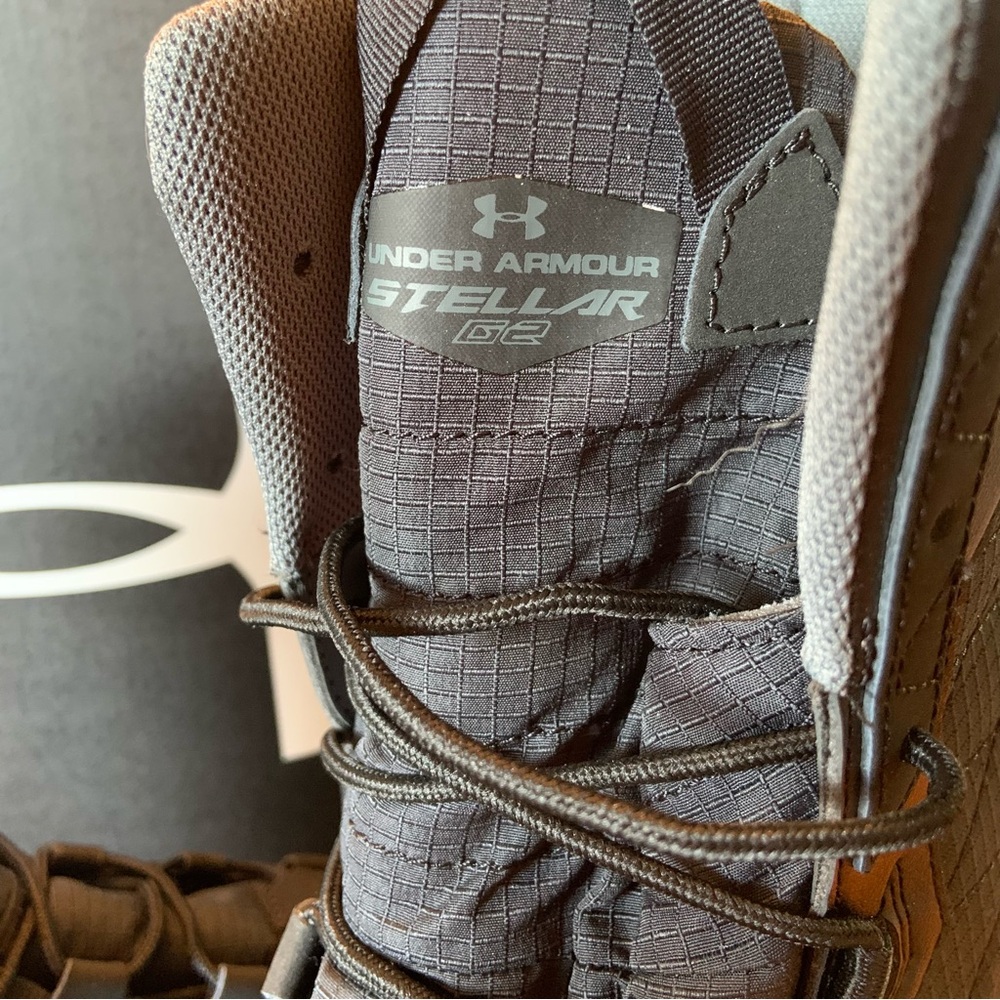 NWB Under Armour Men’s Stellar G2 Black Tactical Boots Sz 14 - Picture 11 of 11
